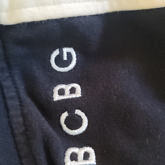 STUNNING BCBG black trackpants with side stripes - Picture 5 of 11